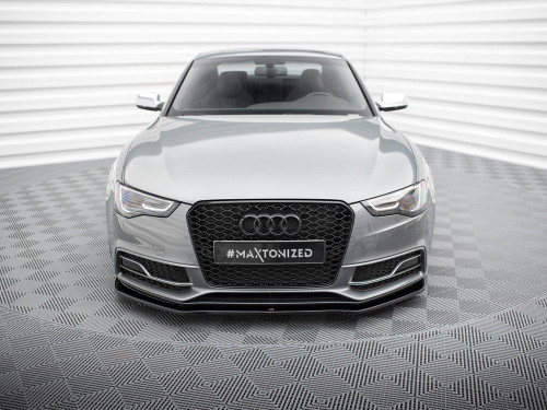 Maxton Front Splitter V.2 Audi S5 / A5 S-Line 8T Facelift