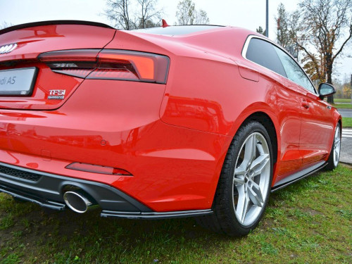 Maxton Rear Side Splitters Audi A5 F5 S-Line Coupe (2016-)