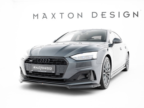 Maxton Front Splitter V.1 Audi A5 F5 Facelift Maxton Front Splitter V.1 Audi A5 F5 Facelift
