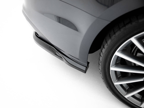 Maxton Rear Splitter (Vertical Bars) Audi A5 F5 Facelift Maxton Rear Splitter (Vertical Bars) Audi A5 F5 Facelift