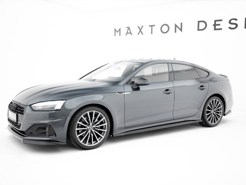 Maxton Side Skirts Diffusers Audi A5 Sportback F5 Facelift