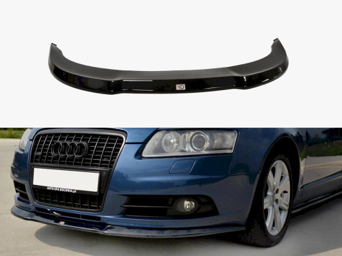 Maxton Front Splitter Audi A6 C6 S-line Pre-facelift (2004-2008)