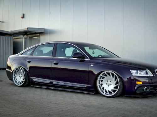 Maxton Side Skirts Splitters Audi A6 C6 S-line Pre-facelift (2004-2008)