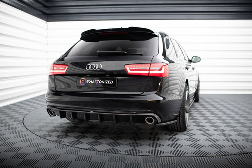 Maxton Rear Valance Audi A6 Avant C7 (Version with single exhausts on both sides) Maxton Rear Valance Audi A6 Avant C7 (Version with single exhausts on both sides)