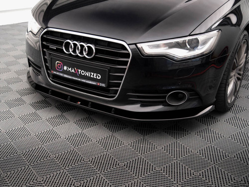Maxton Front Splitter V.3 Audi A6 C7