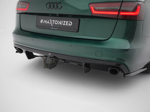 Maxton Rear Valance Audi A6 S-Line Avant C7 Maxton Rear Valance Audi A6 S-Line Avant C7
