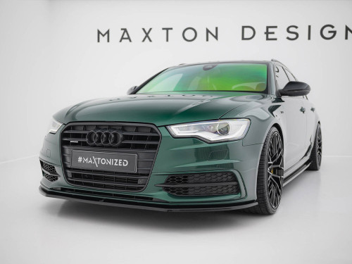 Maxton Front Splitter V.1 Audi S6 / A6 S-Line C7 Maxton Front Splitter V.1 Audi S6 / A6 S-Line C7