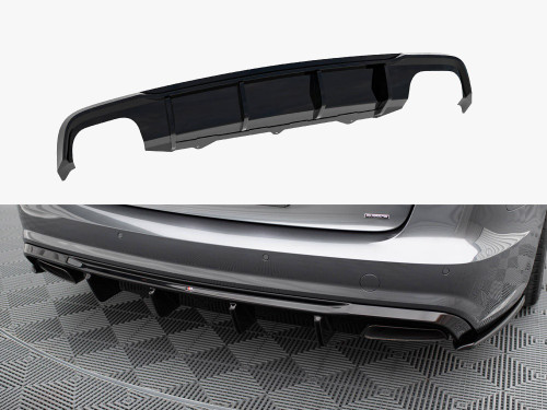 Maxton Rear Valance V.2 Audi A6 / A6 C7 S-Line / S6 C7 Facelift Maxton Rear Valance V.2 Audi A6 / A6 C7 S-Line / S6 C7 Facelift