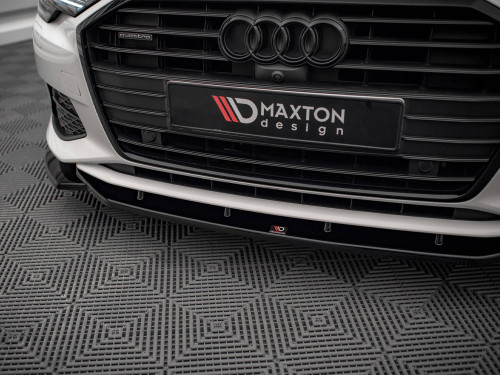Maxton Front Splitter V.1 Audi A6 C8 Maxton Front Splitter V.1 Audi A6 C8