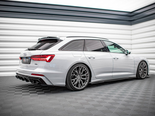 Maxton Spoiler CAP Audi A6 Avant / A6 Allroad / A6 S-Line Avant / S6 Avant C8 Maxton Spoiler CAP Audi A6 Avant / A6 Allroad / A6 S-Line Avant / S6 Avant C8