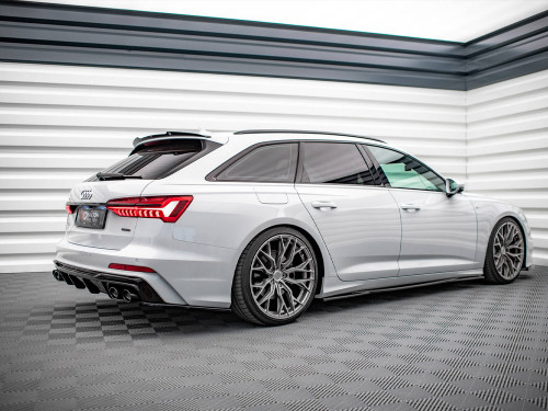 Maxton Rear Side Splitters Audi S6 / A6 S-Line C8
