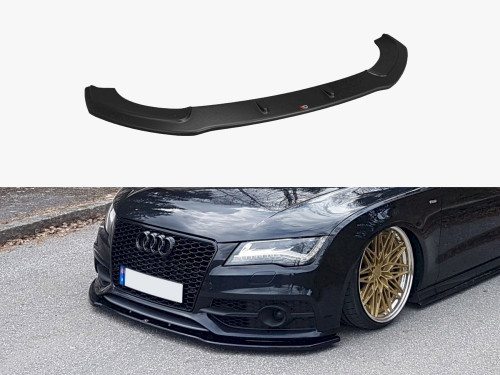 Maxton Front Splitter V.2 Audi S7 / A7 S-line C7 (2010-2014) Maxton Front Splitter V.2 Audi S7 / A7 S-line C7 (2010-2014)