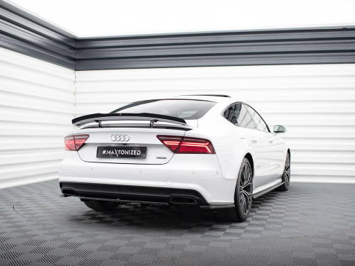 Maxton Spoiler CAP Audi A7 / S7 / A7 S-Line C7 / C7 Facelift