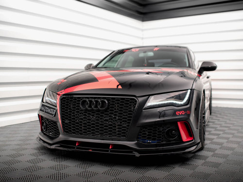 Maxton Front Splitter Audi A7 RS7 Look C7 Maxton Front Splitter Audi A7 RS7 Look C7
