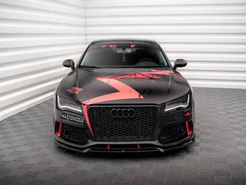 Maxton Front Splitter Audi A7 RS7 Look C7 Maxton Front Splitter Audi A7 RS7 Look C7