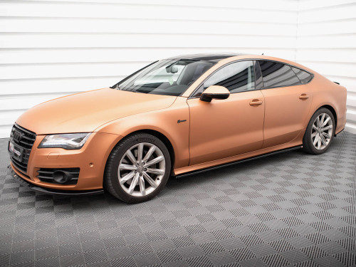 Maxton Side Skirts Diffusers V.2 Audi A7 S-Line C7