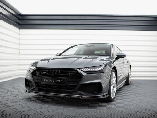 Maxton Front Splitter V.1 Audi A7 S-Line C8 / S7 C8 / C8 Facelift / S7 Facelift