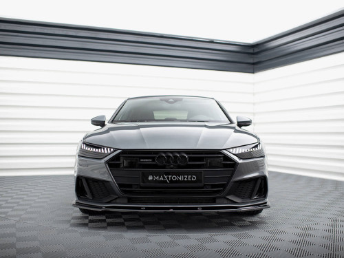 Maxton Front Splitter V.2 Audi A7 S-Line C8 / S7 C8 / C8 Facelift / S7 Facelift
