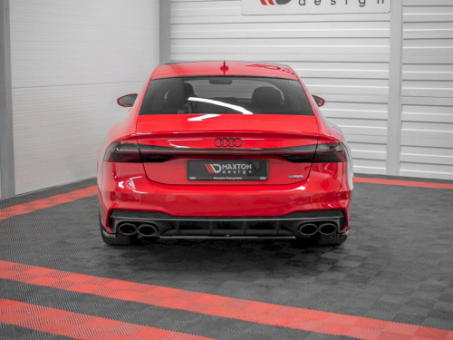Maxton Central Rear Splitter Audi A7 C8 S-Line (2017-) Maxton Central Rear Splitter Audi A7 C8 S-Line (2017-)