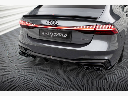 Maxton Rear Valance Audi A7 S-Line C8 / S7 C8 / C8 Facelift / S7 Facelift Maxton Rear Valance Audi A7 S-Line C8 / S7 C8 / C8 Facelift / S7 Facelift