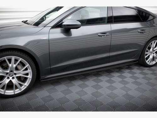 Maxton Side Skirts Diffusers Audi A7 S-Line C8 / S7 C8 / C8 Facelift / S7 Facelift
