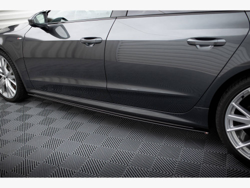 Maxton Side Skirts Diffusers Audi A7 S-Line C8 / S7 C8 / C8 Facelift / S7 Facelift