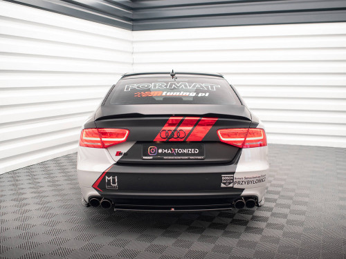 Maxton Central Rear Splitter Audi S8 D4 Maxton Central Rear Splitter Audi S8 D4