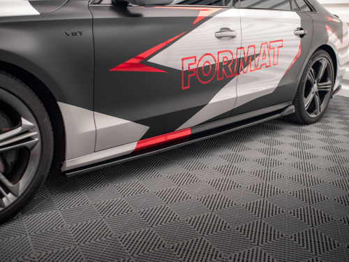 Maxton Side Skirts Diffusers V.2 Audi S8 D4 Maxton Side Skirts Diffusers V.2 Audi S8 D4