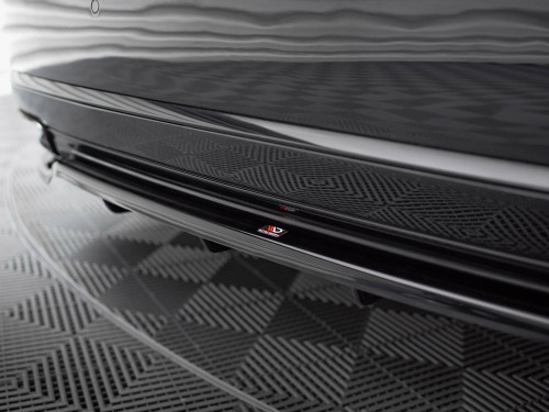 Maxton Central Rear Splitter (Vertical Bars) Audi A8 D4 Facelift Maxton Central Rear Splitter (Vertical Bars) Audi A8 D4 Facelift