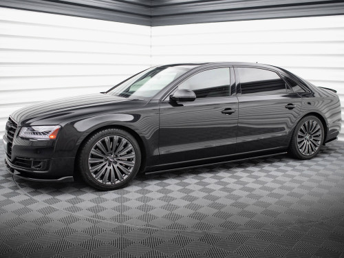Maxton Side Skirts Diffusers Audi A8 Long D4