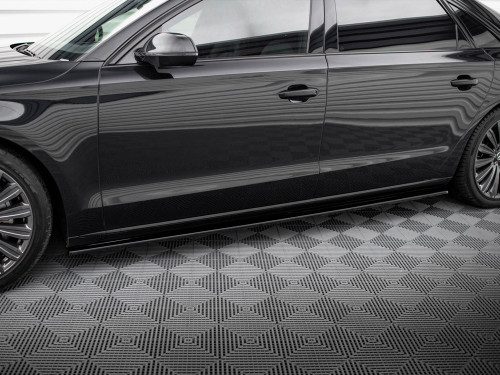 Maxton Side Skirts Diffusers Audi A8 Long D4 Maxton Side Skirts Diffusers Audi A8 Long D4