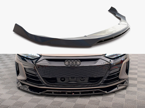 Maxton Front Splitter V.2 Audi e-Tron GT / RS GT Mk1 Maxton Front Splitter V.2 Audi e-Tron GT / RS GT Mk1