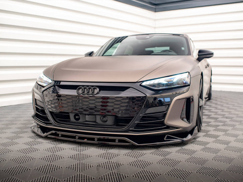 Maxton Front Splitter V.2 Audi e-Tron GT / RS GT Mk1 Maxton Front Splitter V.2 Audi e-Tron GT / RS GT Mk1