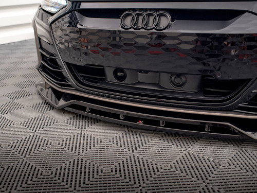 Maxton Front Splitter V.2 Audi e-Tron GT / RS GT Mk1