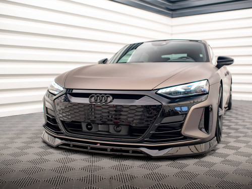Maxton Front Splitter V.3 Audi e-Tron GT / RS GT Mk1 Maxton Front Splitter V.3 Audi e-Tron GT / RS GT Mk1
