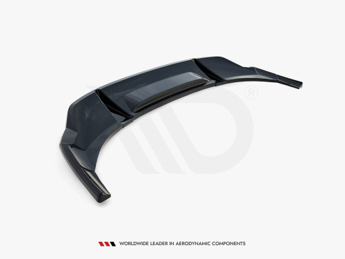Maxton Central Rear Splitter (Vertical Bars) Audi e-Tron S-Line