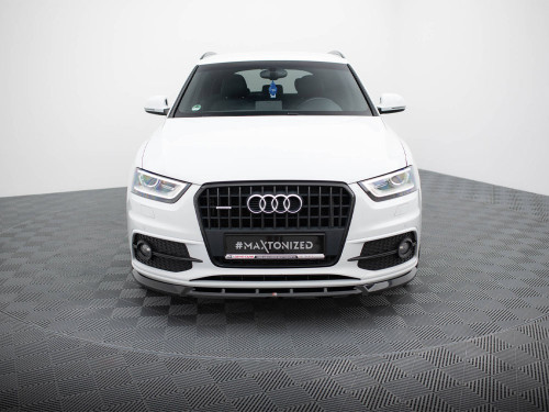Maxton Front Splitter V.1 Audi Q3 S-Line 8U Maxton Front Splitter V.1 Audi Q3 S-Line 8U