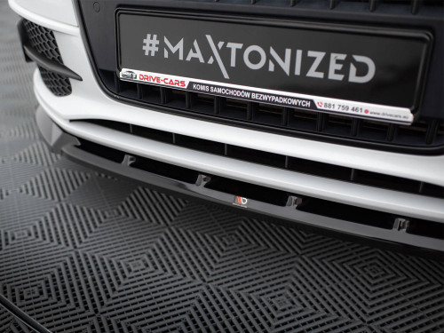 Maxton Front Splitter V.1 Audi Q3 S-Line 8U Maxton Front Splitter V.1 Audi Q3 S-Line 8U