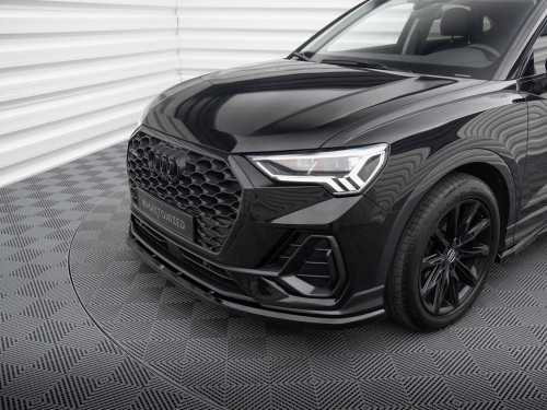 Maxton Front Splitter V.1 Audi Q3 Sportback F3 Maxton Front Splitter V.1 Audi Q3 Sportback F3