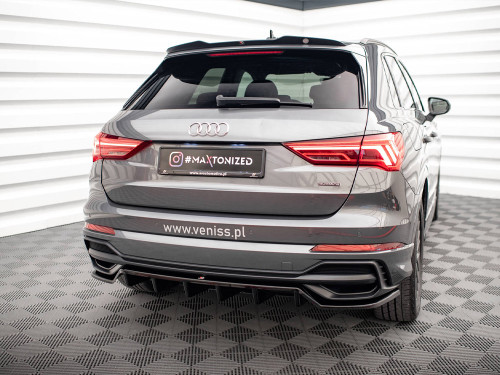 Maxton Spoiler CAP Audi Q3 S-Line F3 Maxton Spoiler CAP Audi Q3 S-Line F3