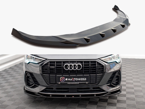 Maxton Front Splitter V.1 Audi Q3 S-Line F3 Maxton Front Splitter V.1 Audi Q3 S-Line F3