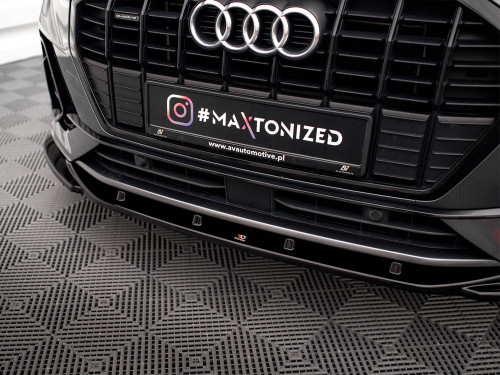 Maxton Front Splitter V.1 Audi Q3 S-Line F3 Maxton Front Splitter V.1 Audi Q3 S-Line F3