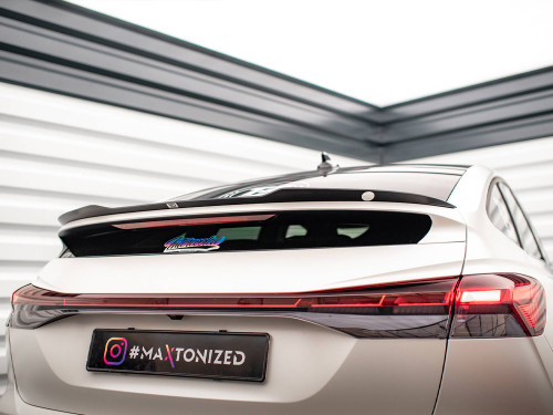 Maxton Spoiler CAP Audi Q4 e-Tron Sportback Mk1 Maxton Spoiler CAP Audi Q4 e-Tron Sportback Mk1