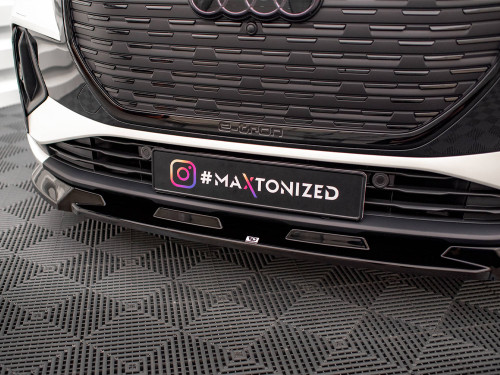 Maxton Front Splitter V.1 Audi Q4 e-Tron Sportback Mk1