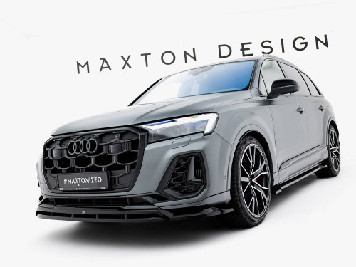 Maxton Front Splitter Audi Q7 S-Line Mk2 Facelift 2