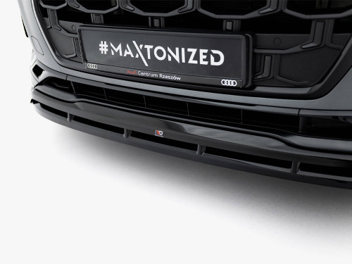 Maxton Front Splitter Audi Q7 S-Line Mk2 Facelift 2 Maxton Front Splitter Audi Q7 S-Line Mk2 Facelift 2