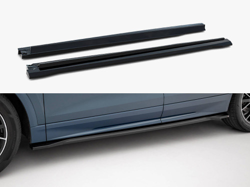 Maxton Side Skirts Diffusers Audi Q8 Mk1