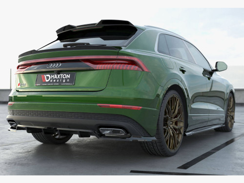 Maxton Rear Splitter (Vertical Bars) Audi Q8 Mk1 Facelift