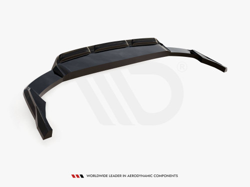 Maxton Rear Splitter (Vertical Bars) Audi Q8 Mk1 Facelift