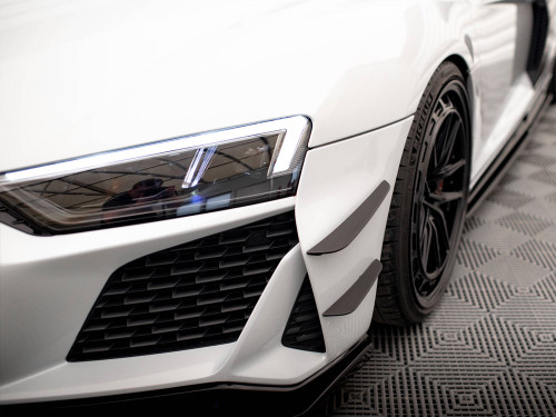 Maxton Front Bumper Wings (Canards) Audi R8 Mk2 Facelift Maxton Front Bumper Wings (Canards) Audi R8 Mk2 Facelift